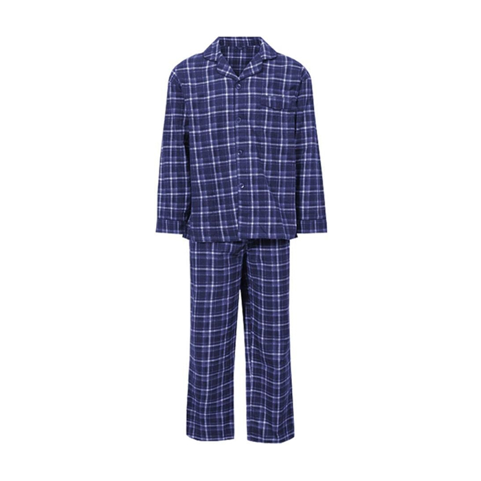 Mens Cambridge Brushed Cotton Check Pyjamas