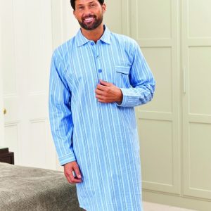 champion-mens-brushed-cotton-striped-nightshirt-sleepwear