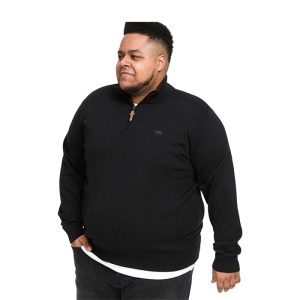 mens-plus-size-giuseppe-basic-quarter-zip-sweater