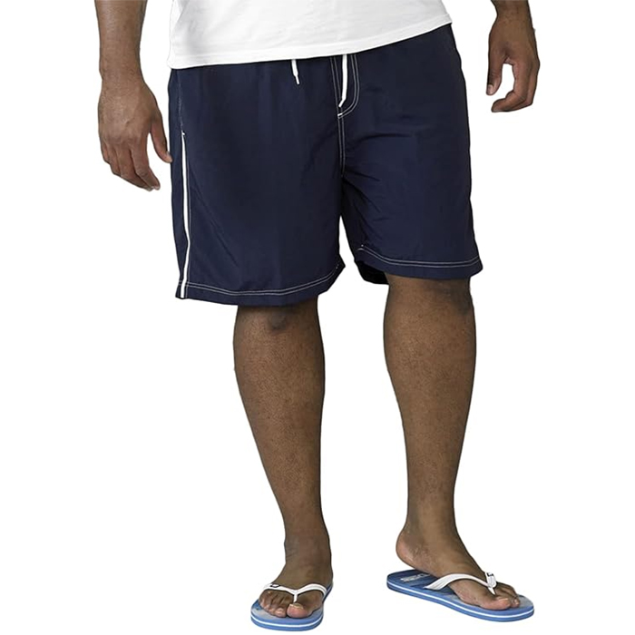 Navy / White - 5XL - XXXXXL Duke 555 Yarrow Mens Swim Shorts