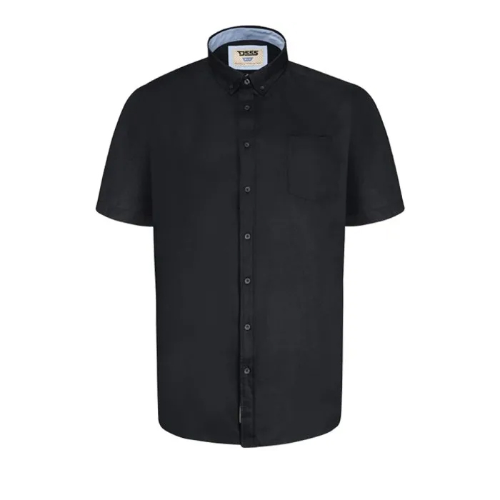 james-d555-basic-oxford-short-sleeve-shirt