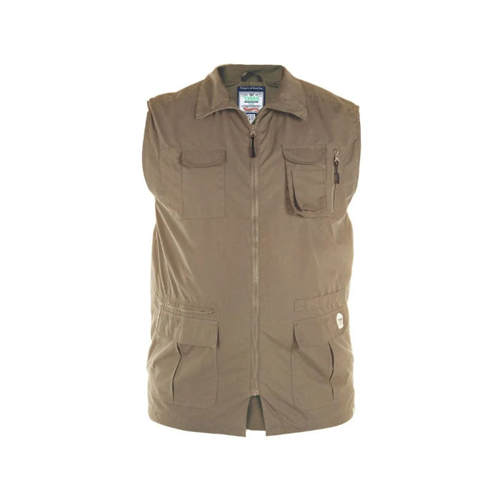 ENZO-D555 Multi Pocket Waistcoat