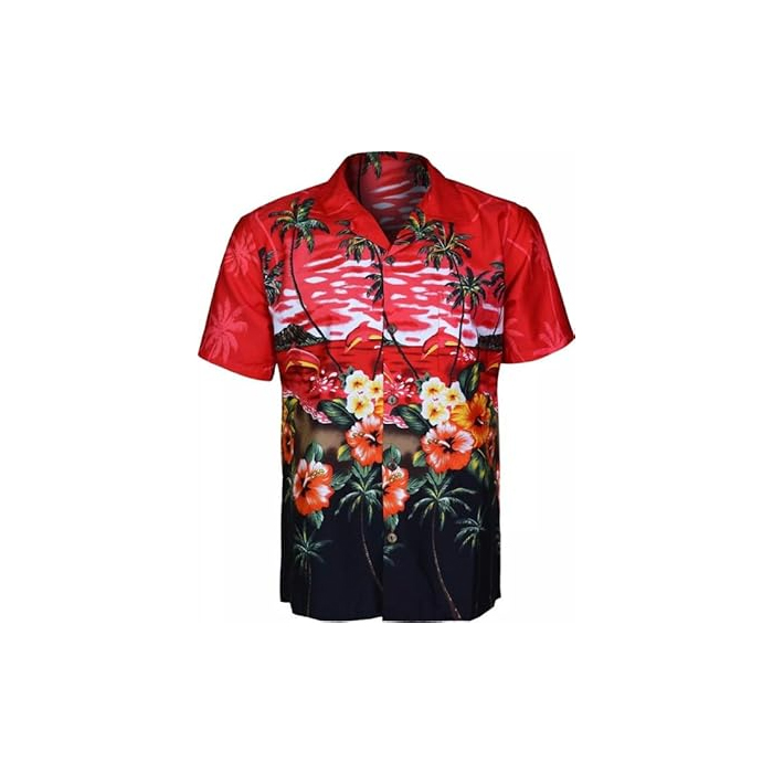 mens-hawaiian-palm-tree-summer-holiday-short-sleeved-shirt